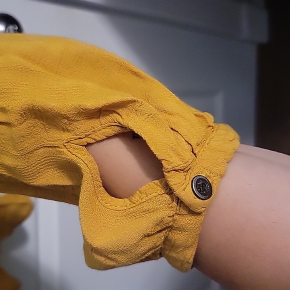 Time and True boho Mustard tunic - Picture 5 of 8